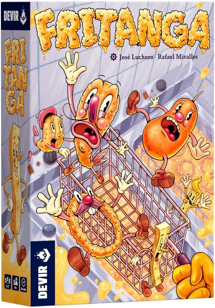 Devir - Fritanga, Juego de Mesa Competitivo, Party Game, Partidas Rápidas, Diferentes Modos de Juego (BGFRIML)