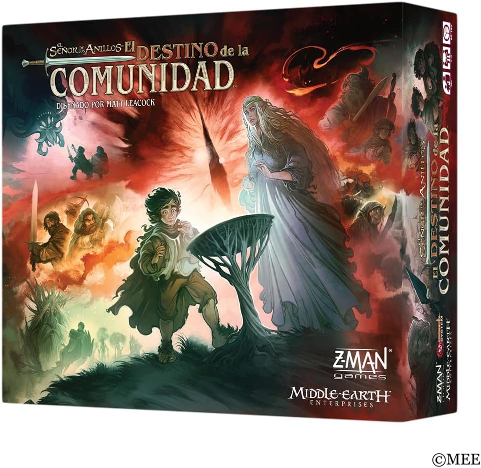 Asmodee El Señor de los Anillos: El Destino de la Comunidad