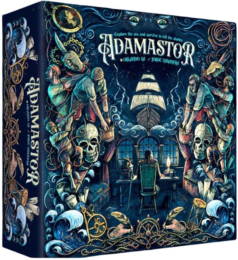 Adamastor, Juego de Mesa, A Partir de 14 Años, Juego en Solitario