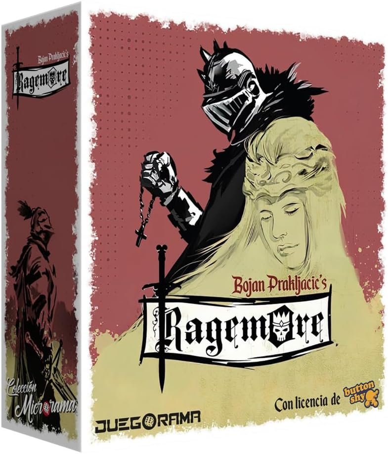 Ragemore | Juego de Mesa | A Partir de 12 Años | Juego en Solitario | Menos de 20 Minutos de Partida | Español.