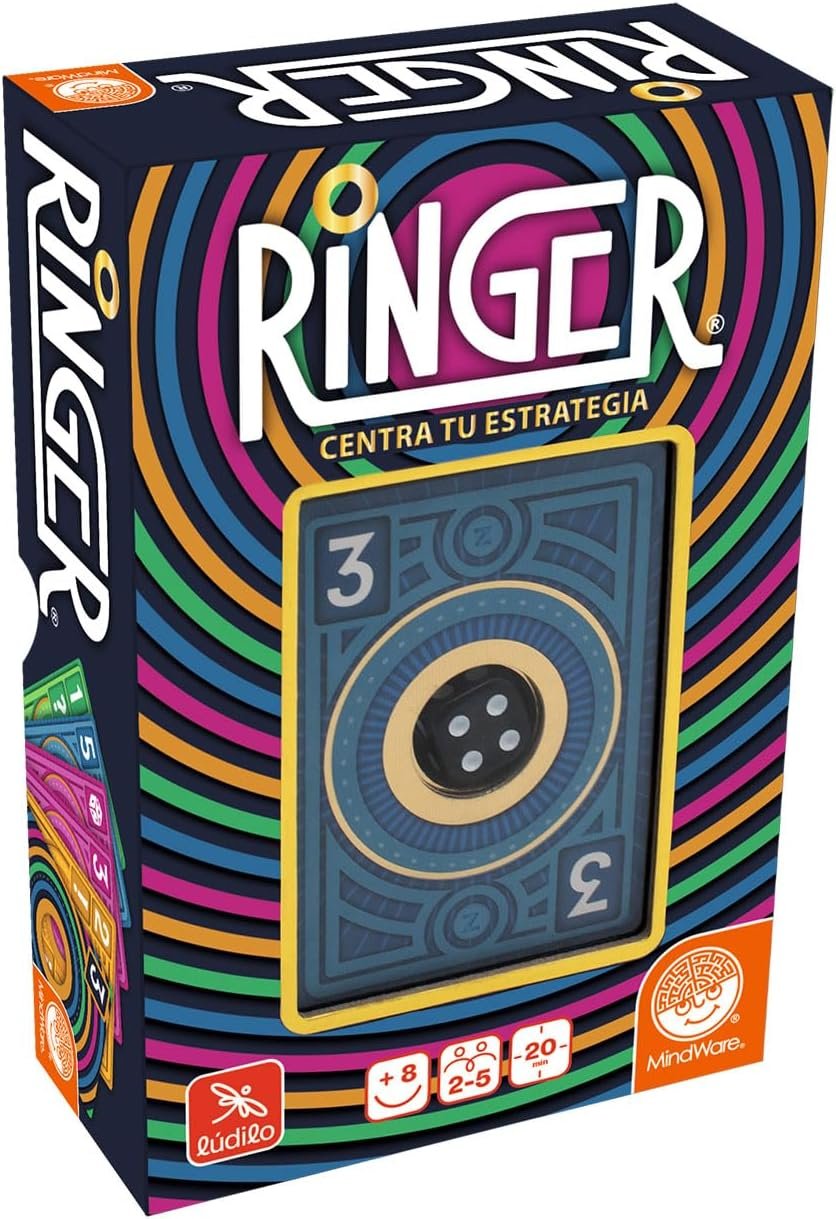 Ludilo - Ringer | Juegos De Mesa Niños 8 Años O Más | Juegos De Cartas De 2 A 5 Jugadores | Juego De Cartas con Partidas De 20 Minutos | Regalos Niños 8 Años O Más